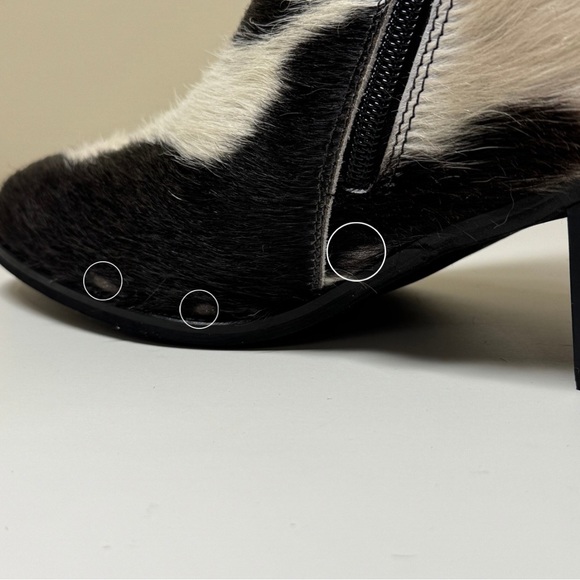 Myra Bags Neotron Hair-on Cowhide Ankle Boots – Block Heel 
NWT - Picture 16 of 16